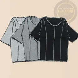 ست کراپ و لگ دوخت ازرو