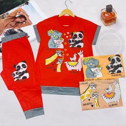 تیشرت و شلوارک پانداو دوستان