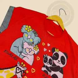 تیشرت و شلوارک پانداو دوستان