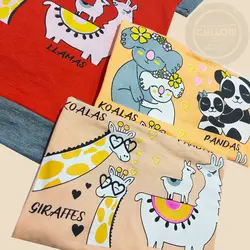 تیشرت و شلوارک پانداو دوستان