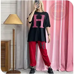 تیشرت و شلوار لانگ H