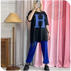 تیشرت و شلوار لانگ H