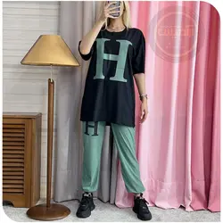 تیشرت و شلوار لانگ H