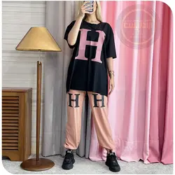 تیشرت و شلوار لانگ H