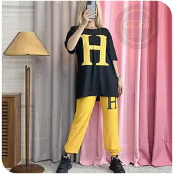 تیشرت و شلوار لانگ H