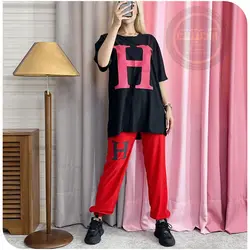 تیشرت و شلوار لانگ H