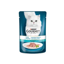 پوچ گربه بالغ طعم فیله تن در سس گورمت