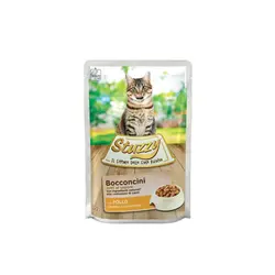 پوچ مخصوص گربه بالغ طعم مرغ استوزی