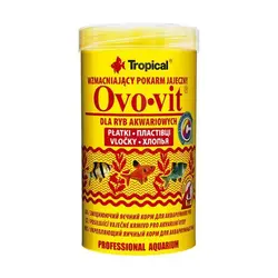 غذای پولکی بر پایه تخم مرغ برای انواع ماهی مدل ovovit