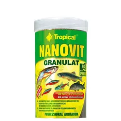غذای گرانول سایز مینی برای انواع ماهی مدل Supervit Mini Granulat