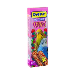 استیک میوه های جنگلی مرغ عشق و پرندگان کوچک راف