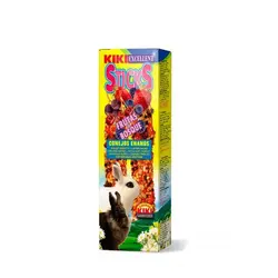 استیک میوه های جنگلی مخصوص جونده 112 گرم برند Kiki