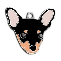 پلاک گردنی سگ Chihuahua برند Luna