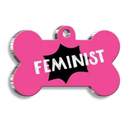 پلاک گردنی استخوان سگ Feminist برند Luna