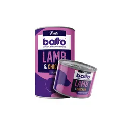 کنسرو سوپر پریمیوم پته سگ بالغ طعم گوشت بره و مرغ بالتو