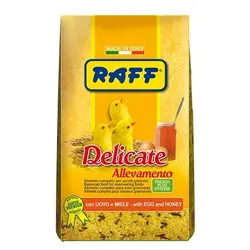 خوراک نرم تخم مرغی و عسلی ویژه جوجه قناری Raff
