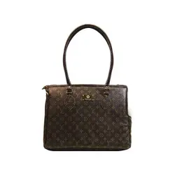 کیف حمل سگ و گربه رنگ قهوه ای طرح Louis Vuitton