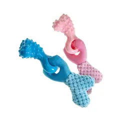 ICC898 اسباب بازي توله سگ استخوان و پارچه