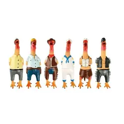 512556 اسباب بازي لاتکس chicken Village People برند کارلی