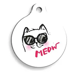 پلاک گردنی سگ و گربه سایز Medium برند لونا
