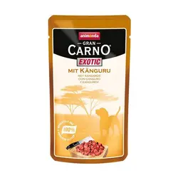 پوچ گرن کارنو اگزوتیک حاوی گوشت کانگورو مخصوص سگ 125gr