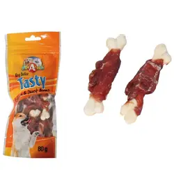 تشویقی دنتال سگ کروچی با طعم اردک ۸۰ گرمی