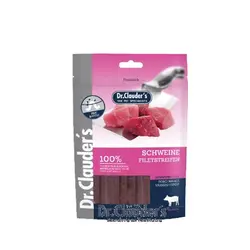 تشويقی نواری مخصوص سگ طعم خوک 80 گرمی برند دکتر کلادرز