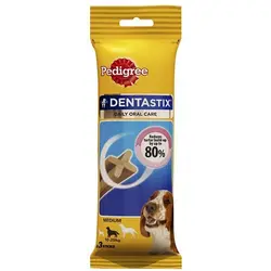 تشویقی دنتال سگ با طعم مرغ برند Pedigree