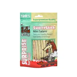 تشویقی سگ مانچی مدادی با طعم ماهی برند Bamboo