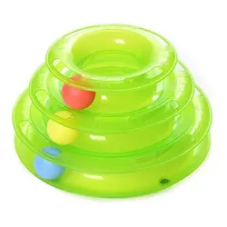 اسباب بازی گربه LOVEPET برج سه طبقه مدل Tower of Tracks