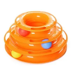 اسباب بازی گربه LOVEPET برج سه طبقه مدل Tower of Tracks