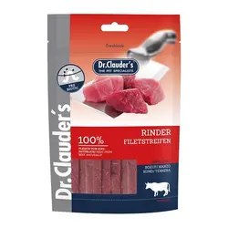 تشویقی نواری دکترکلودرز مخصوص سگ از گوشت خالص فیله گوساله 80gr