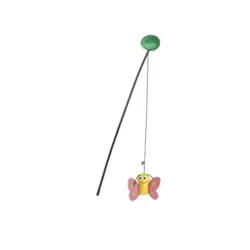 اسباب بازی میله و ریسمان گربه با پروانه