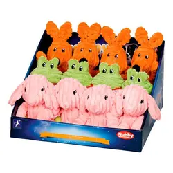 عروسک پولیشی صدا دار نوبی در 3 طرح خرگوش، قورباغه و سگ به همراه استند رومیزی