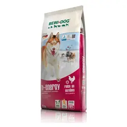 غذای خشک سگ پرانرژی (با فعالیت خیلی بالا)  با طعم طیور بوی داگ 25kg