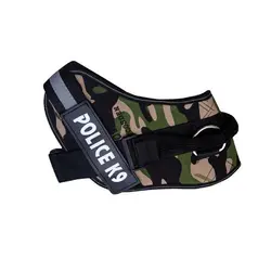 قلاده پلیسی سگ رنگ ارتشی سایز xxlarge