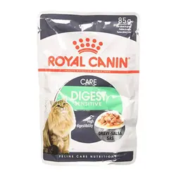 پوچ  گربه بالغ برای دستگاه گوارش حساس 85گرمی