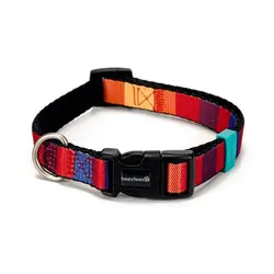 قلاده گردنی راه راه(نارنجی) 48-70x25mm