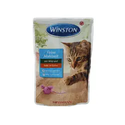 پوچ گربه طعم گوشت شکاری و اردک در ژله وینستون