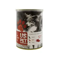 کنسرو مخصوص سگ بالغ طعم گوشت Us pet