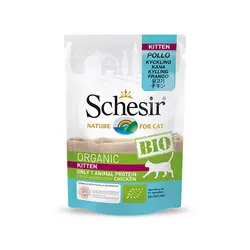 پوچ بچه گربه با طعم مرغ Schesir