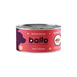 کنسرو نچرال سگ بالغ با طعم مرغ و گوشت بالتو