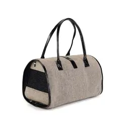 کیف حمل جیب دار سگ و گربه مخصوص مسافرت/ Travel Bag Tweed