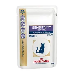 پوچ رویال کنین مخصوص گربه مبتلا به بیماری های آلرژیک 100gr