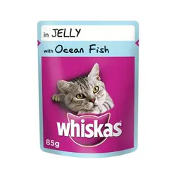 پوچ گربه با طعم ماهی برند ویسکاس