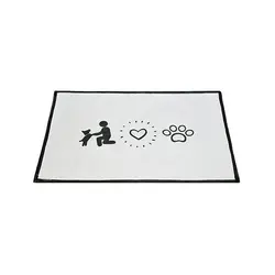 مت زیر ظرف آب و غذای سگ و گربه برند Luna