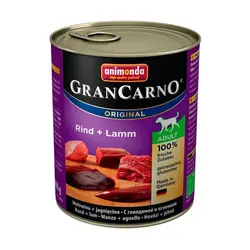 كنسرو گرن کارنو حاوی گوشت بره و گاو مخصوص سگ بالغ 800gr