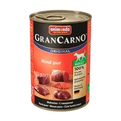 كنسرو گرن کارنو حاوی گوشت خالص گاو مخصوص سگ بالغ 800gr