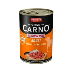 كنسرو گرن کارنو حاوی گوشت گاو و مرغ مخصوص سگ بالغ 400gr