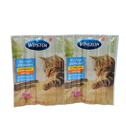 تشویقی مدادی وینستون بسته 10عددی طعم مرغ و اردک